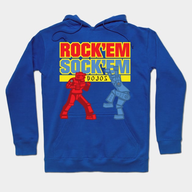 Rock Em Sock Em Dojos Hoodie by stevegoll68